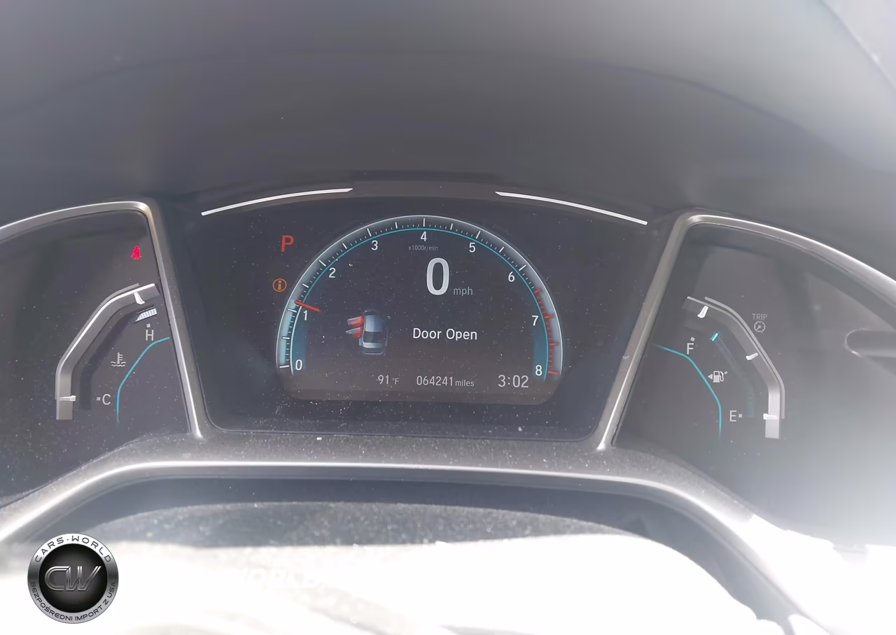 2021 Honda Civic Ex VIN:19XFC1F38ME000611 - 7