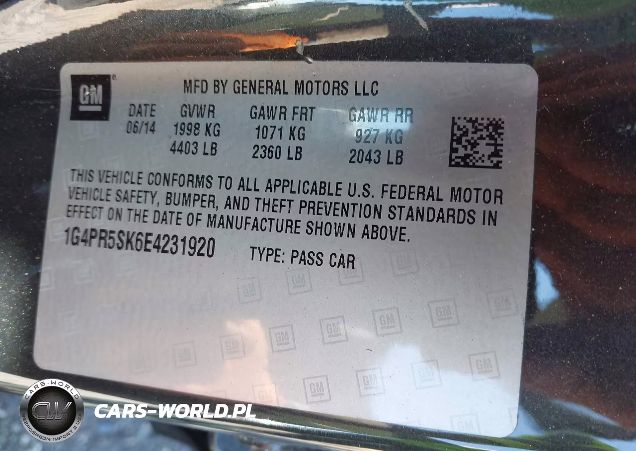 2014 Buick Verano Convenience Group VIN:1G4PR5SK6E4231920 - 9