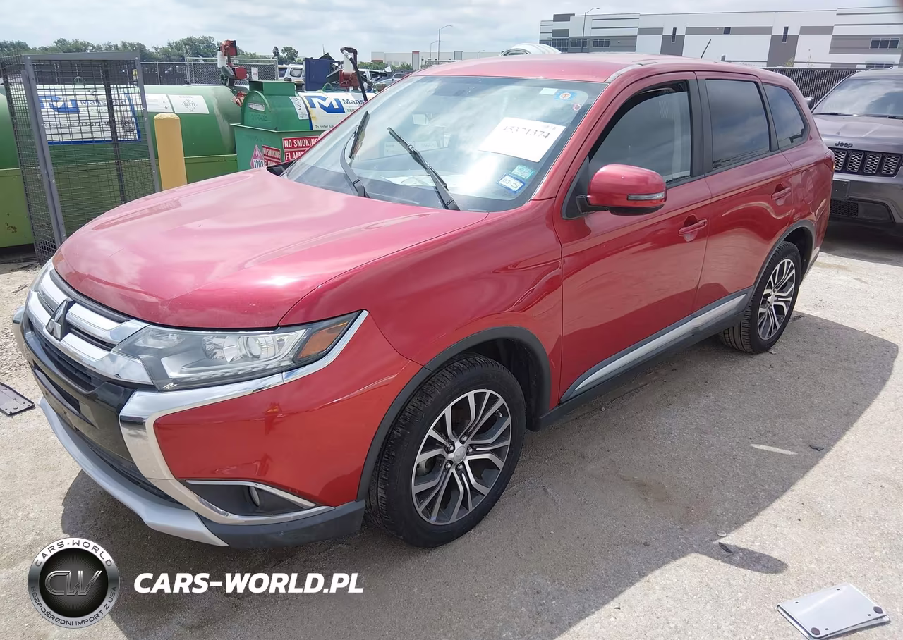 2016 Mitsubishi Outlander Se VIN:JA4AD3A35GZ018383 - 2
