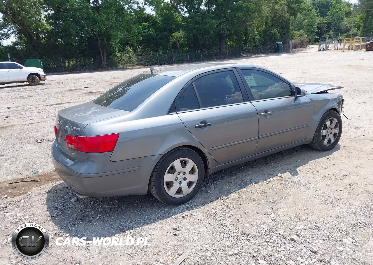 2009 Hyundai Sonata Gls V6 VIN:5NPET46F69H517030 - 4