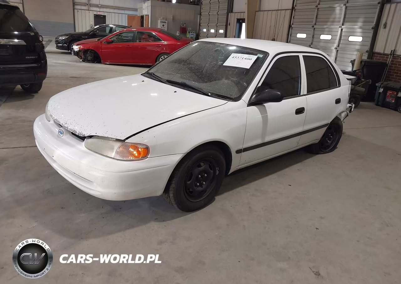 2002 Chevrolet Prizm VIN:1Y1SK52812Z407919 - 2