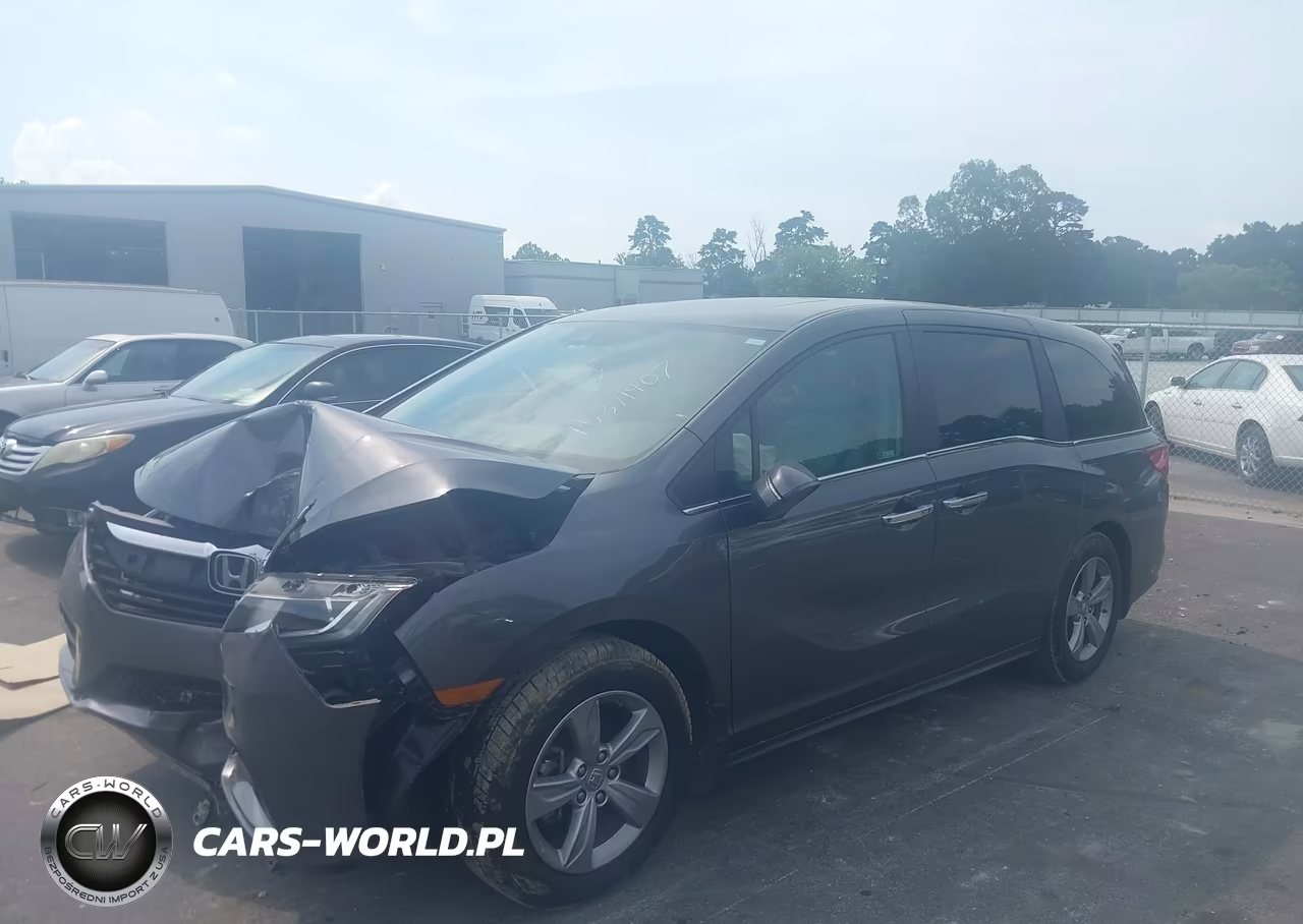 2019 Honda Odyssey Ex-L VIN:5FNRL6H78KB017667 - 2
