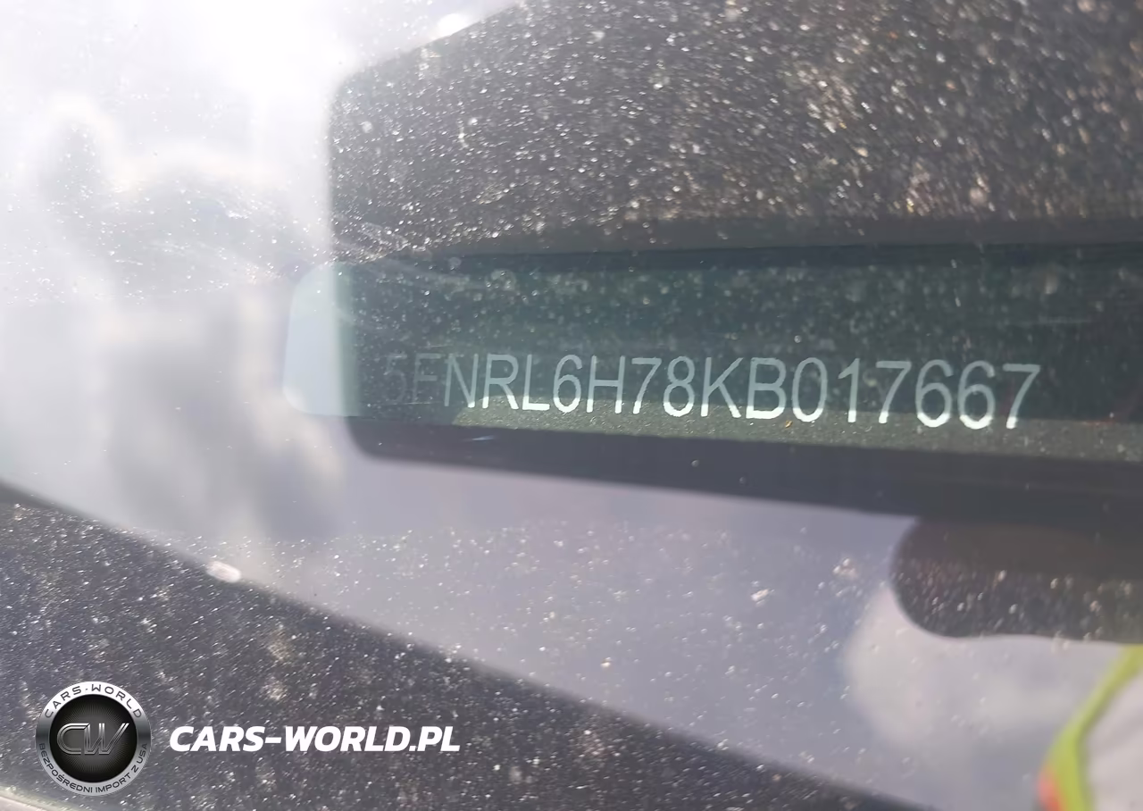2019 Honda Odyssey Ex-L VIN:5FNRL6H78KB017667 - 9