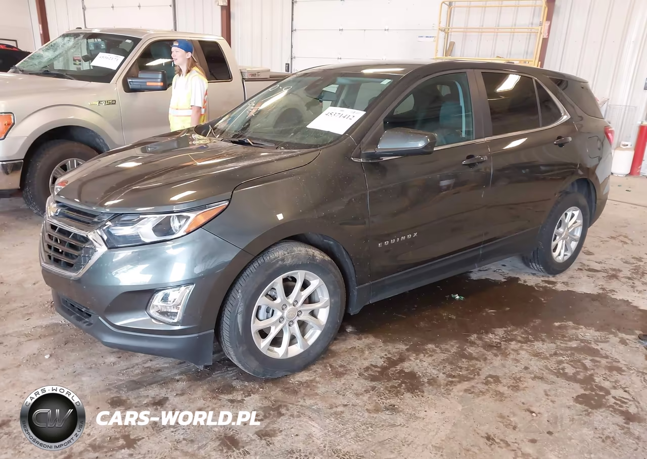 2021 Chevrolet Equinox Awd Lt VIN:3GNAXUEV7ML301666 - 2