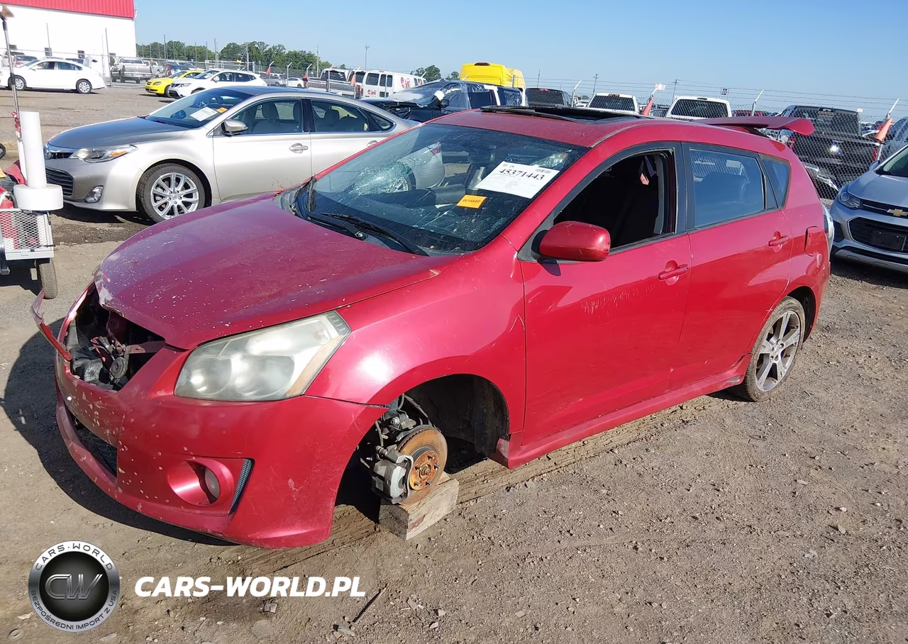 2010 Pontiac Vibe Gt VIN:5Y2SR6E0XAZ405824 - 2