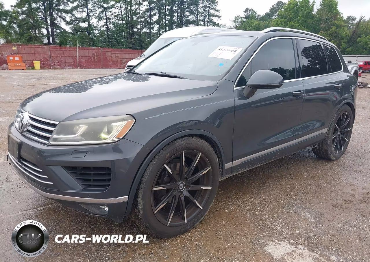 2015 Volkswagen Touareg V6 Lux VIN:WVGEF9BP8FD005558 - 2