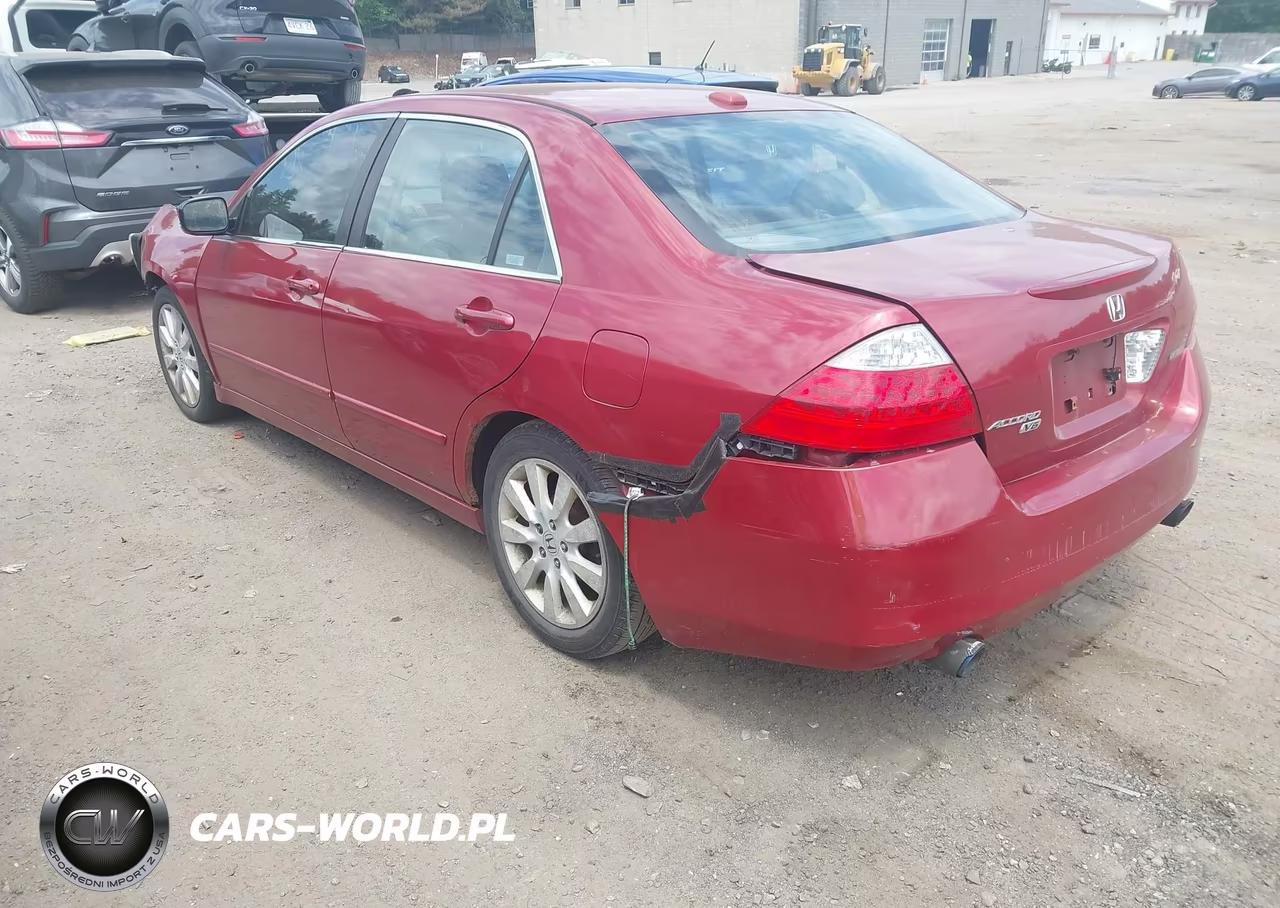 2007 Honda Accord 3.0 Ex VIN:1HGCM66597A102877 - 3