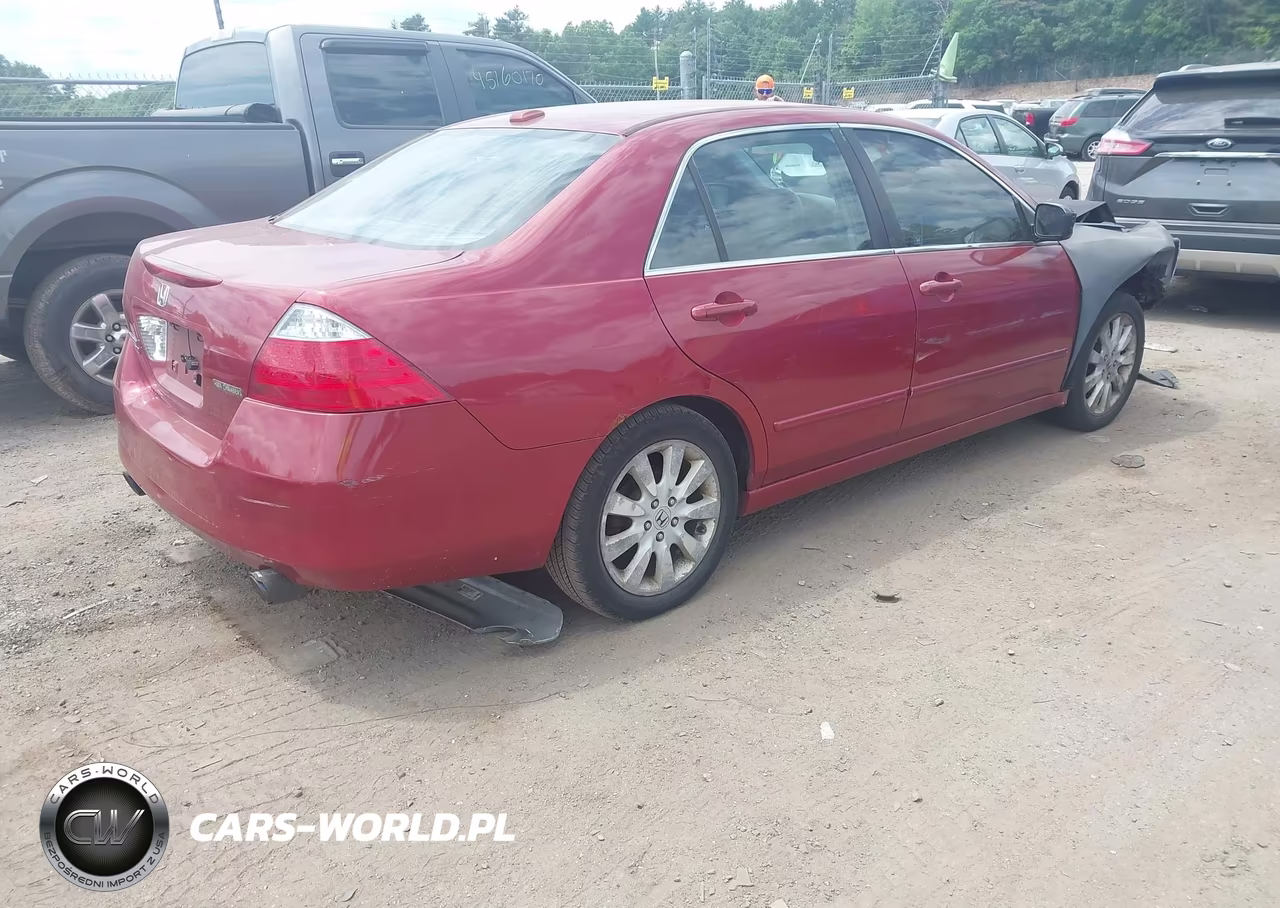 2007 Honda Accord 3.0 Ex VIN:1HGCM66597A102877 - 4