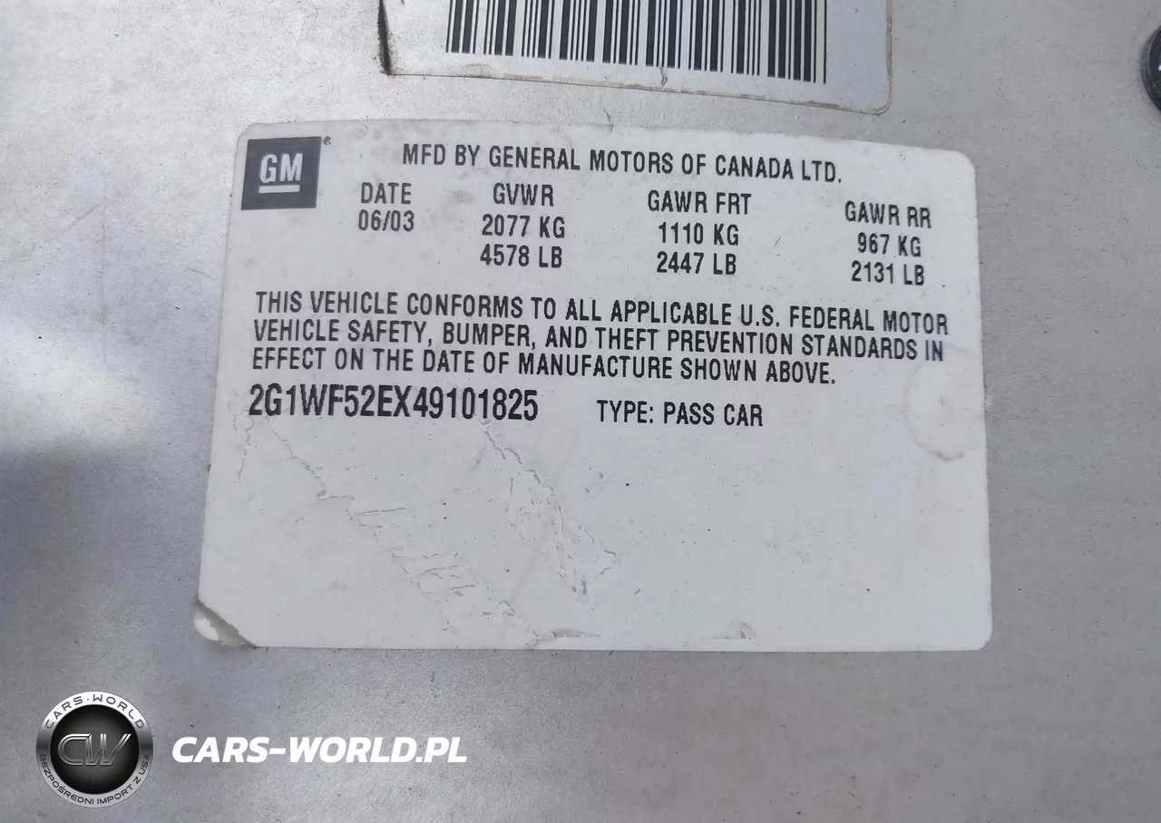 2004 Chevrolet Impala VIN:2G1WF52EX49101825 - 9