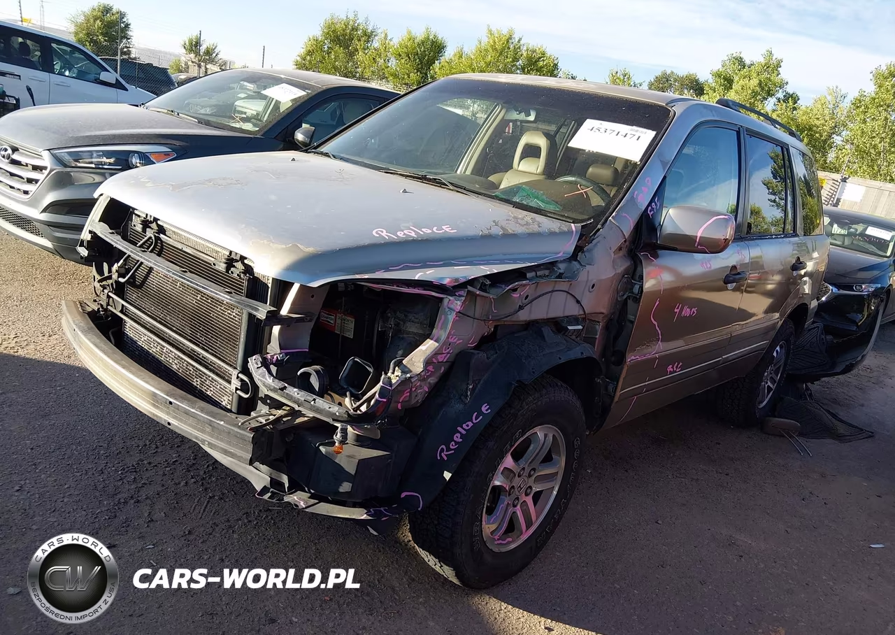 2005 Honda Pilot Ex-L VIN:5FNYF18635B029842 - 2