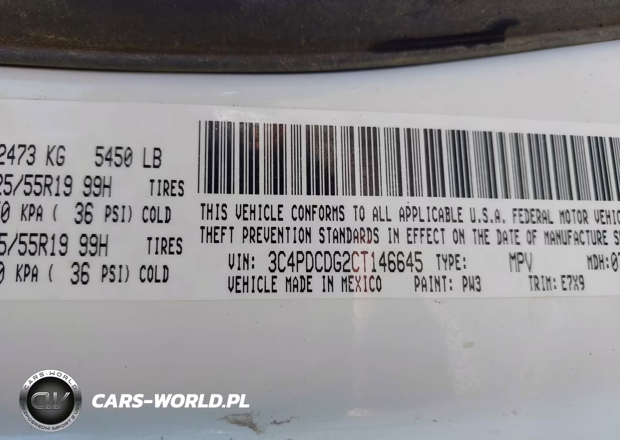 2012 Dodge Journey Crew VIN:3C4PDCDG2CT146645 - 9