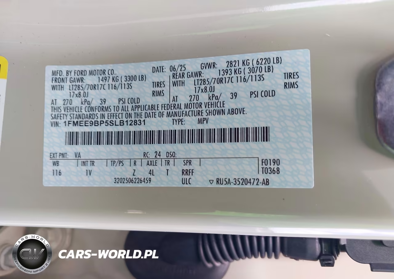 2025 Ford Bronco Badlands VIN:1FMEE9BP5SLB12831 - 9
