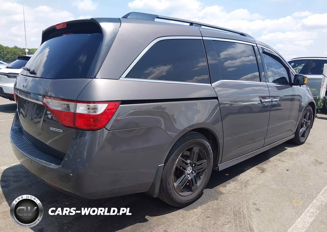 2012 Honda Odyssey Touring-Touring Elite VIN:5FNRL5H93CB071648 - 4
