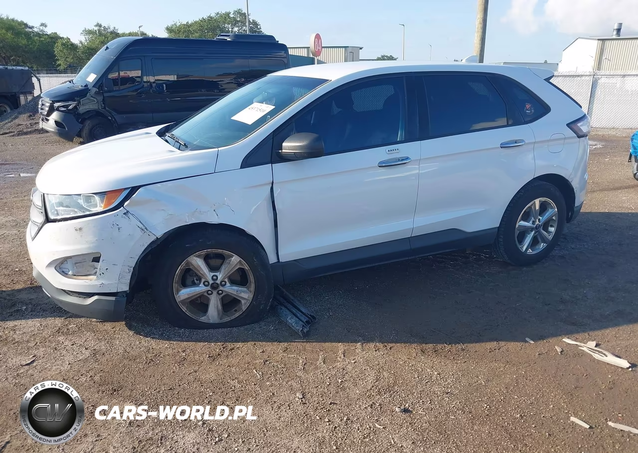 2015 Ford Edge Se VIN:2FMTK3G89FBC37478 - 2