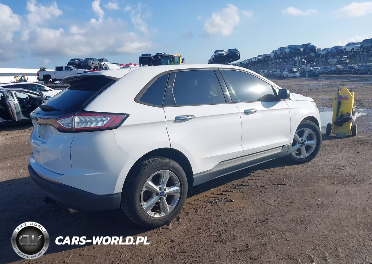 2015 Ford Edge Se VIN:2FMTK3G89FBC37478 - 4
