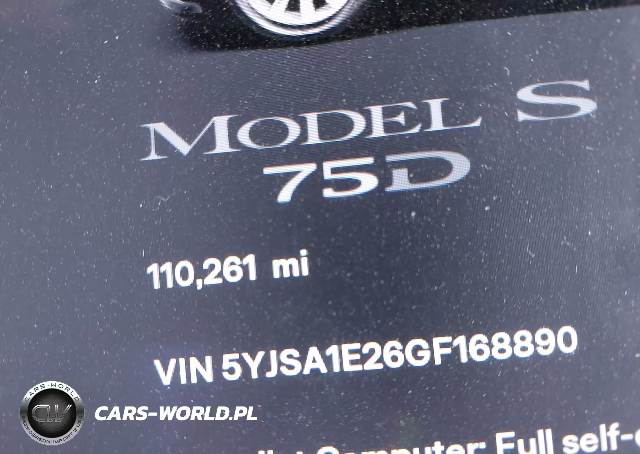 2016 Tesla Model S 60D-70D-75D-85D-90D VIN:5YJSA1E26GF168890 - 14