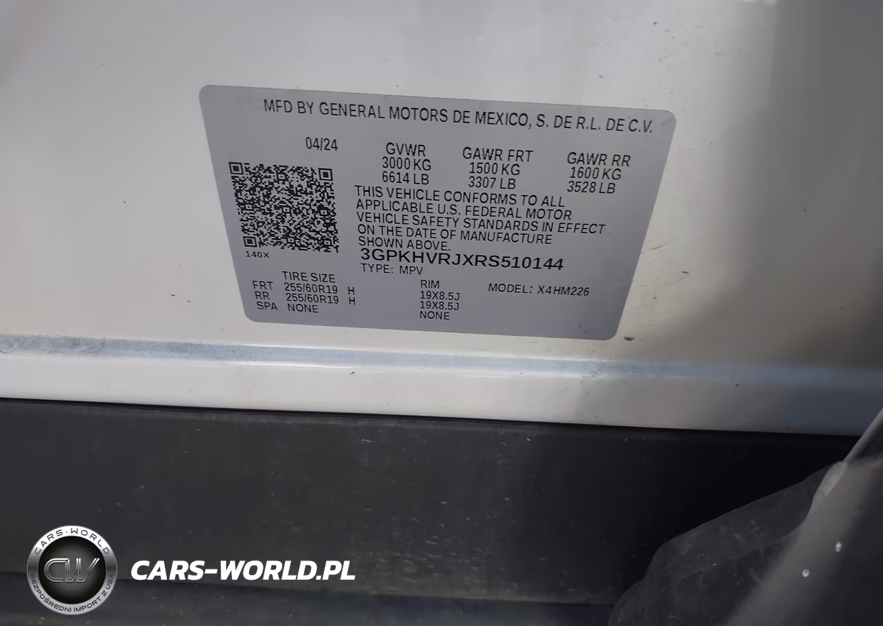 2024 Honda Prologue Ex VIN:3GPKHVRJXRS510144 - 9