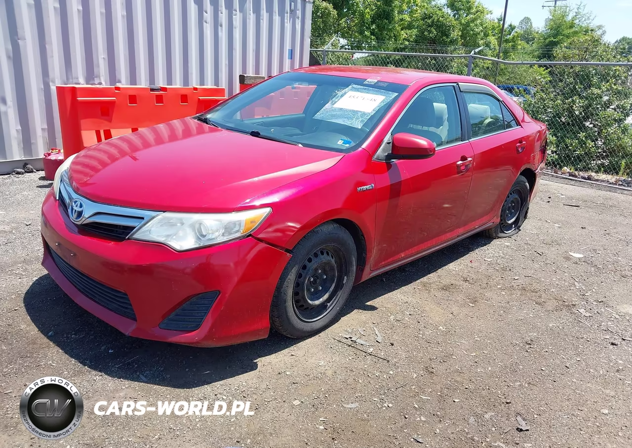 2012 Toyota Camry Hybrid Le VIN:4T1BD1FK9CU008912 - 2