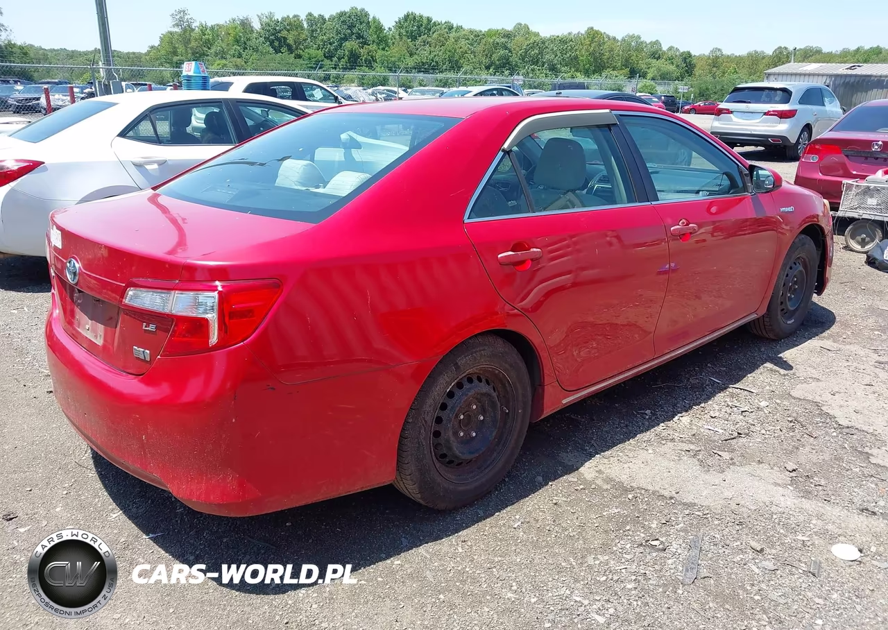 2012 Toyota Camry Hybrid Le VIN:4T1BD1FK9CU008912 - 4