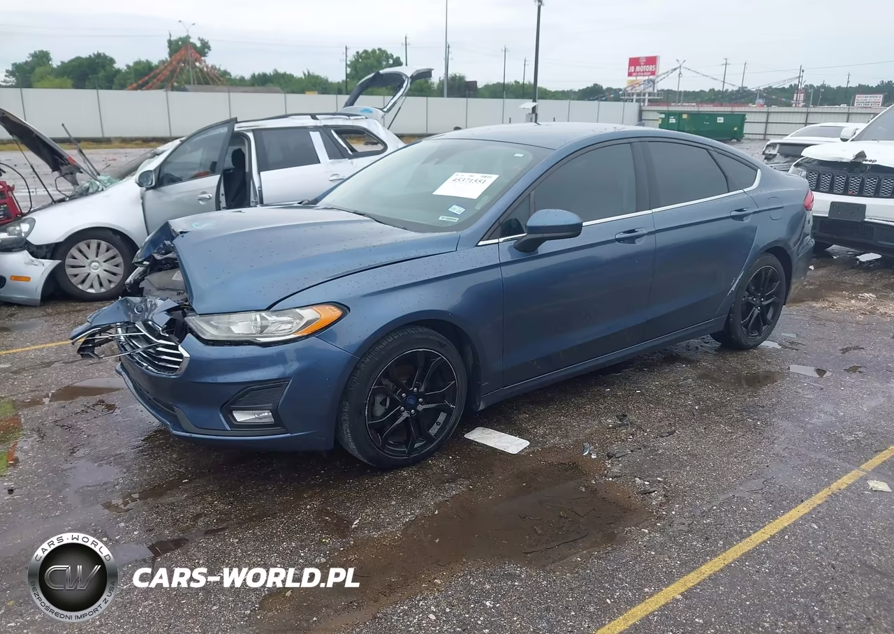 2019 Ford Fusion Se VIN:3FA6P0HD1KR198139 - 2