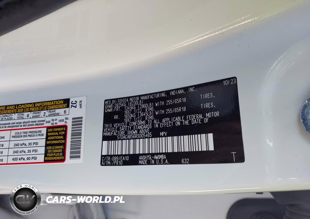 2024 Toyota Grand Highlander Hybrid Xle VIN:5TDACAB56RS005465 - 9
