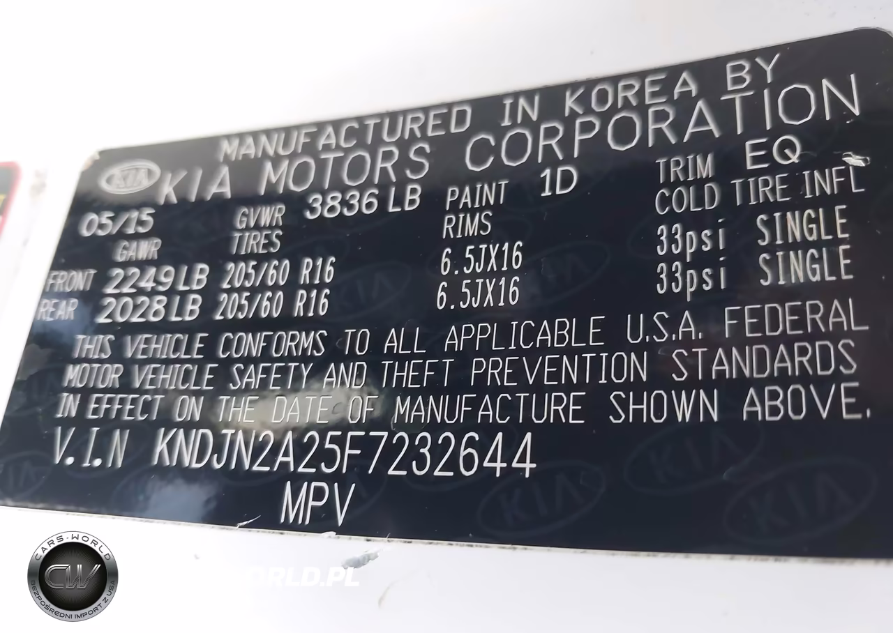 2015 Kia Soul VIN:KNDJN2A25F7232644 - 9
