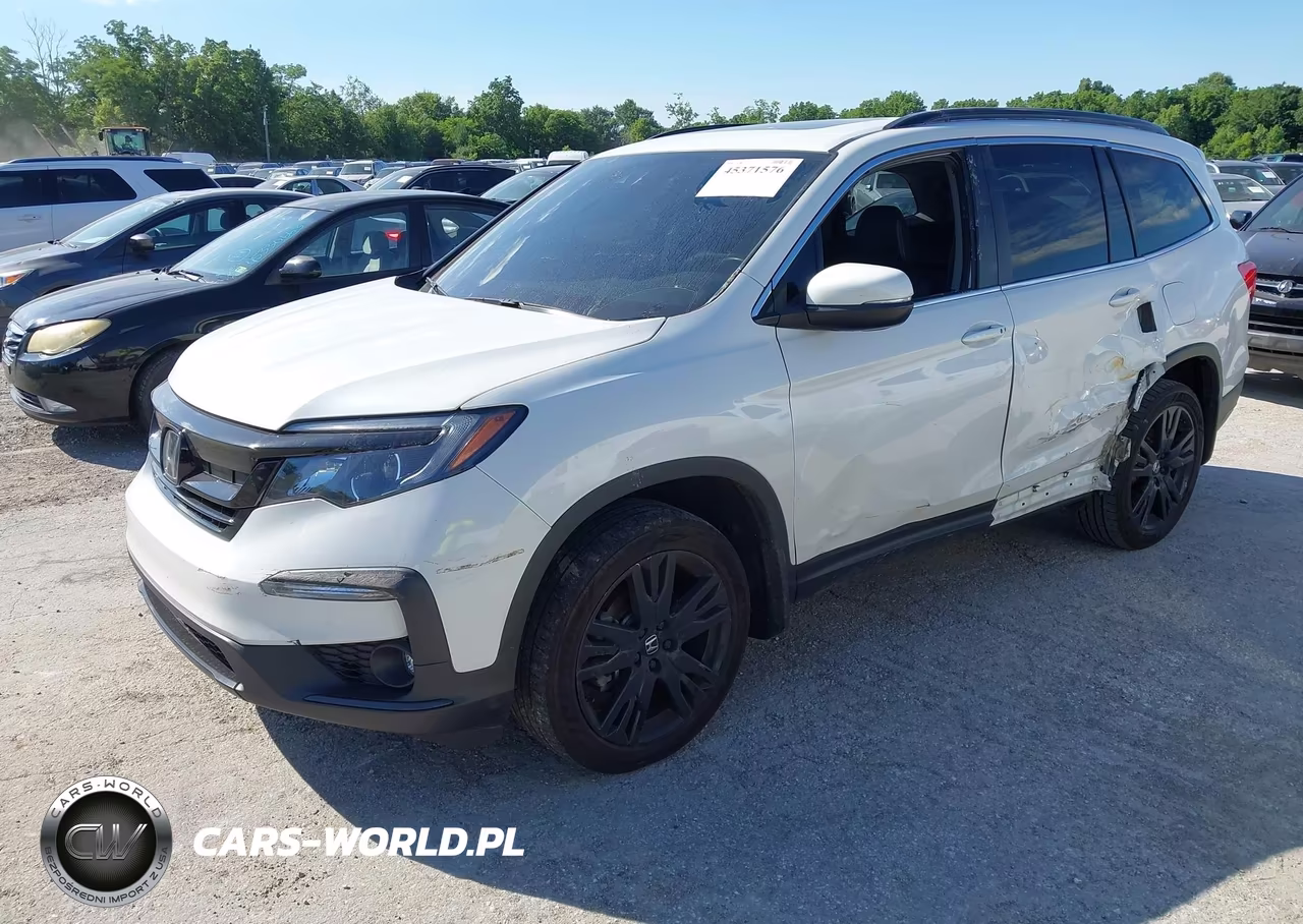 2021 Honda Pilot Awd Special Edition VIN:5FNYF6H20MB019522 - 2