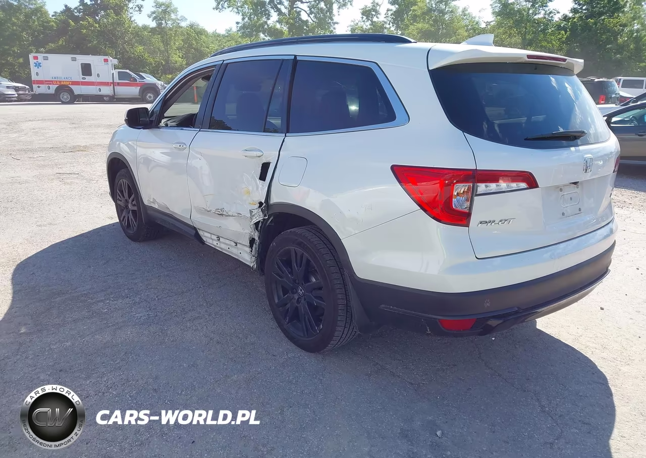 2021 Honda Pilot Awd Special Edition VIN:5FNYF6H20MB019522 - 3