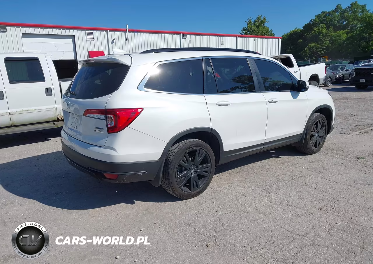 2021 Honda Pilot Awd Special Edition VIN:5FNYF6H20MB019522 - 4
