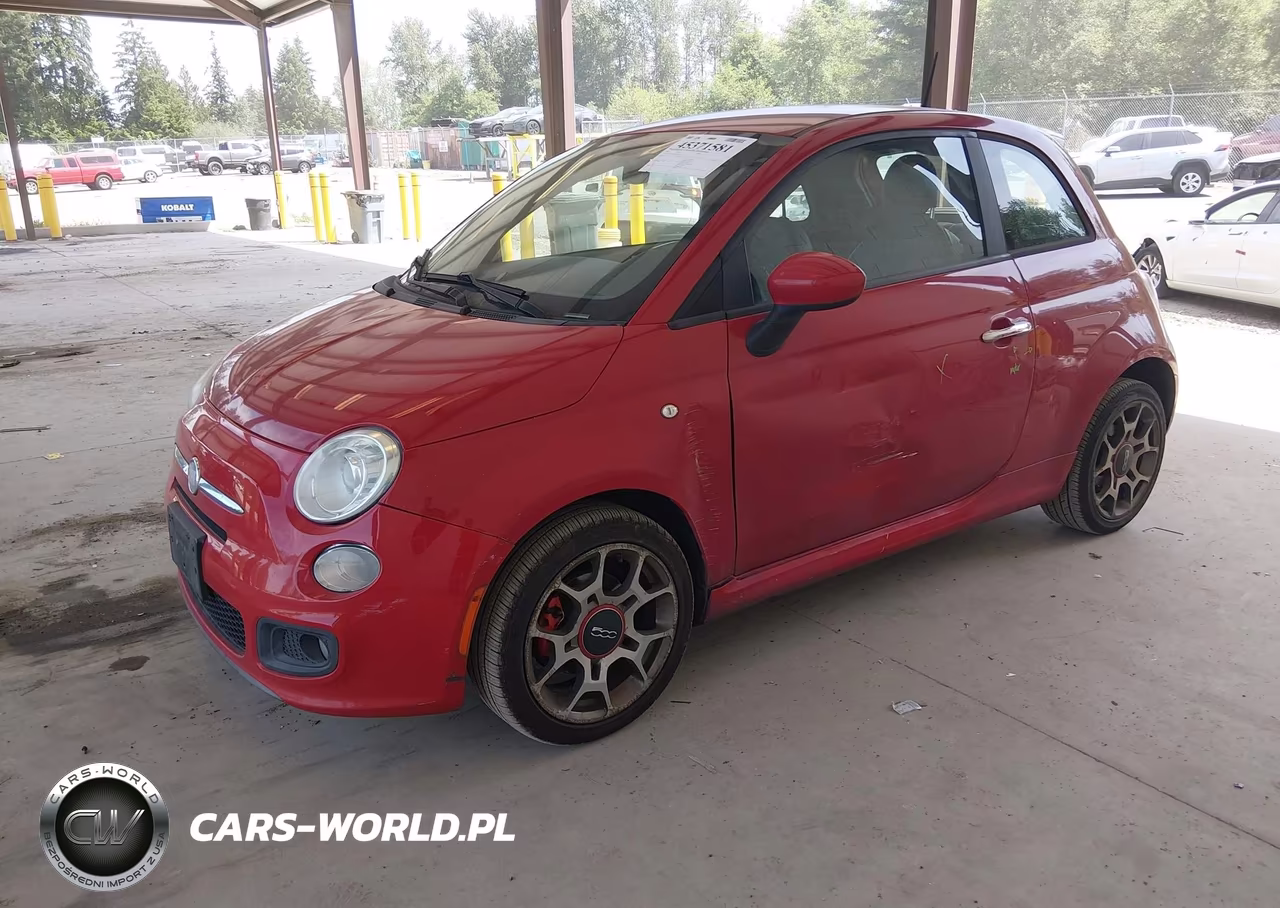 2012 Fiat 500 Sport VIN:3C3CFFBR4CT363634 - 2