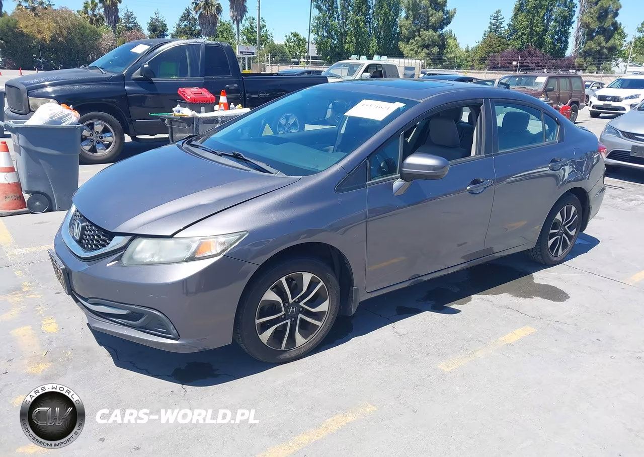 2015 Honda Civic Ex VIN:19XFB2F8XFE248186 - 2