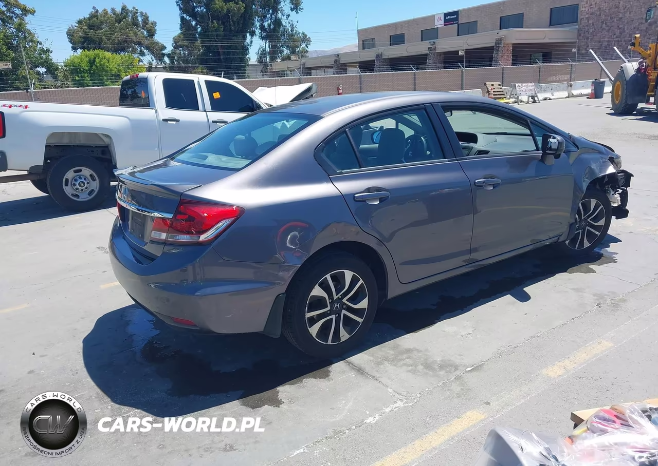 2015 Honda Civic Ex VIN:19XFB2F8XFE248186 - 4