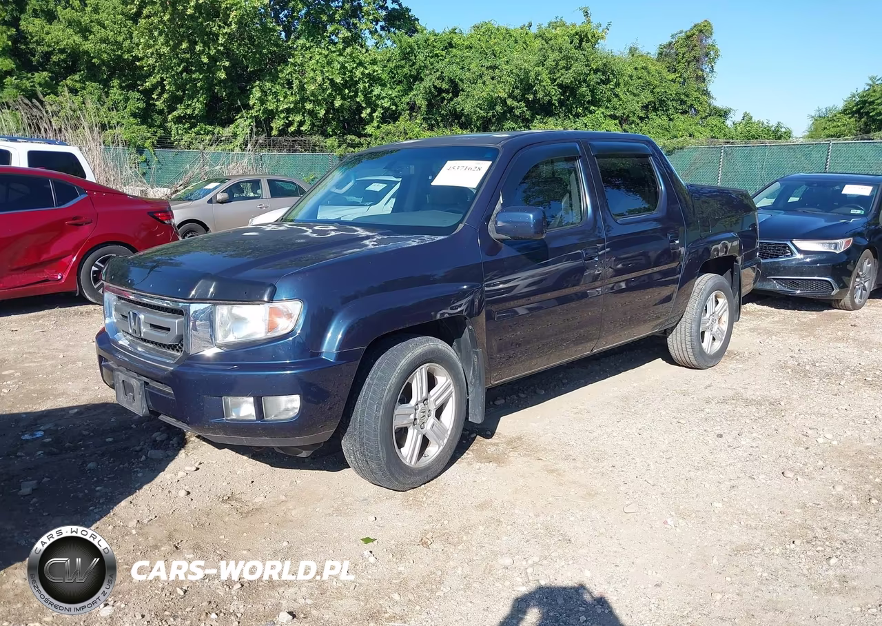 2009 Honda Ridgeline Rtl VIN:5FPYK16589B104716 - 2