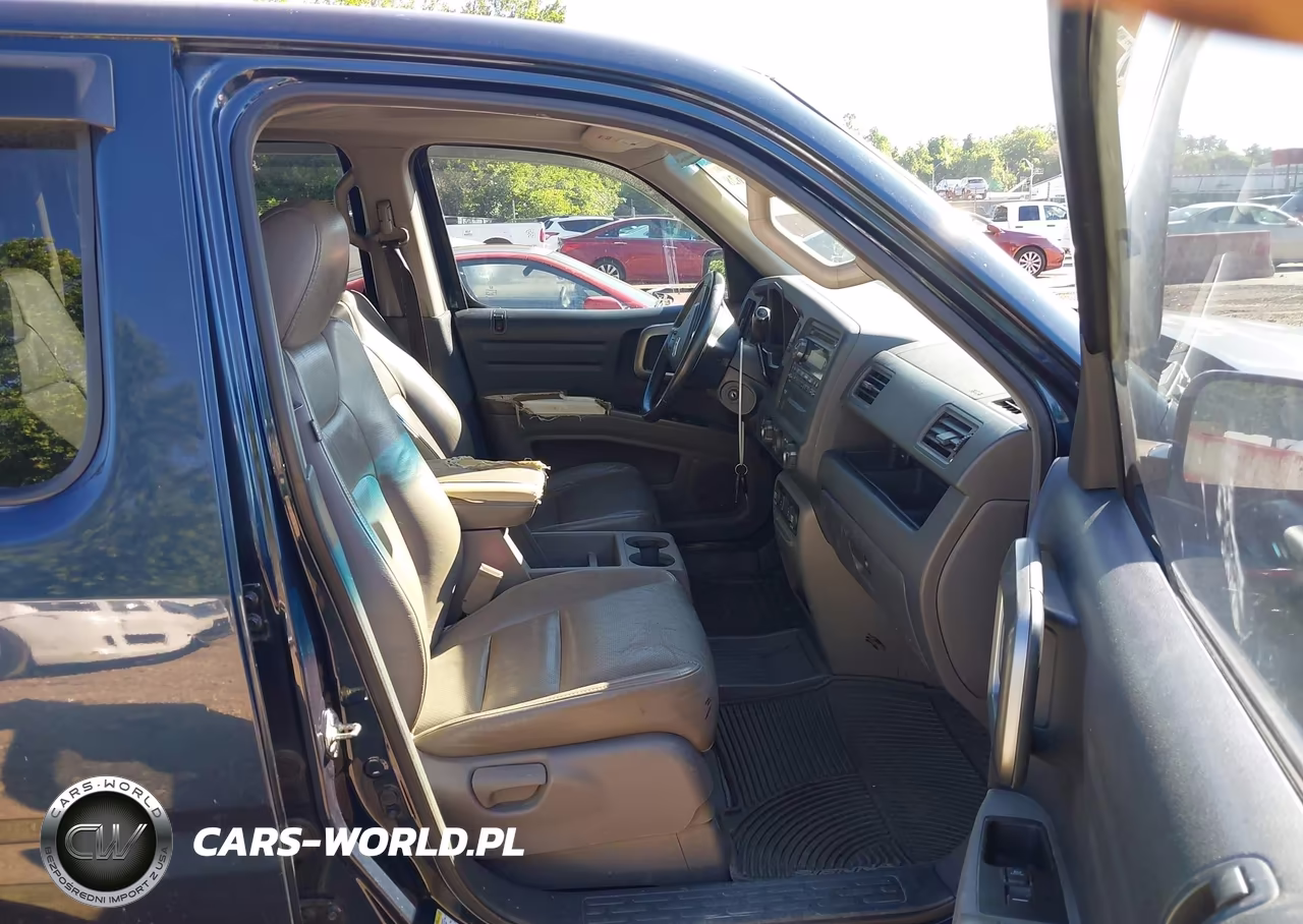 2009 Honda Ridgeline Rtl VIN:5FPYK16589B104716 - 5