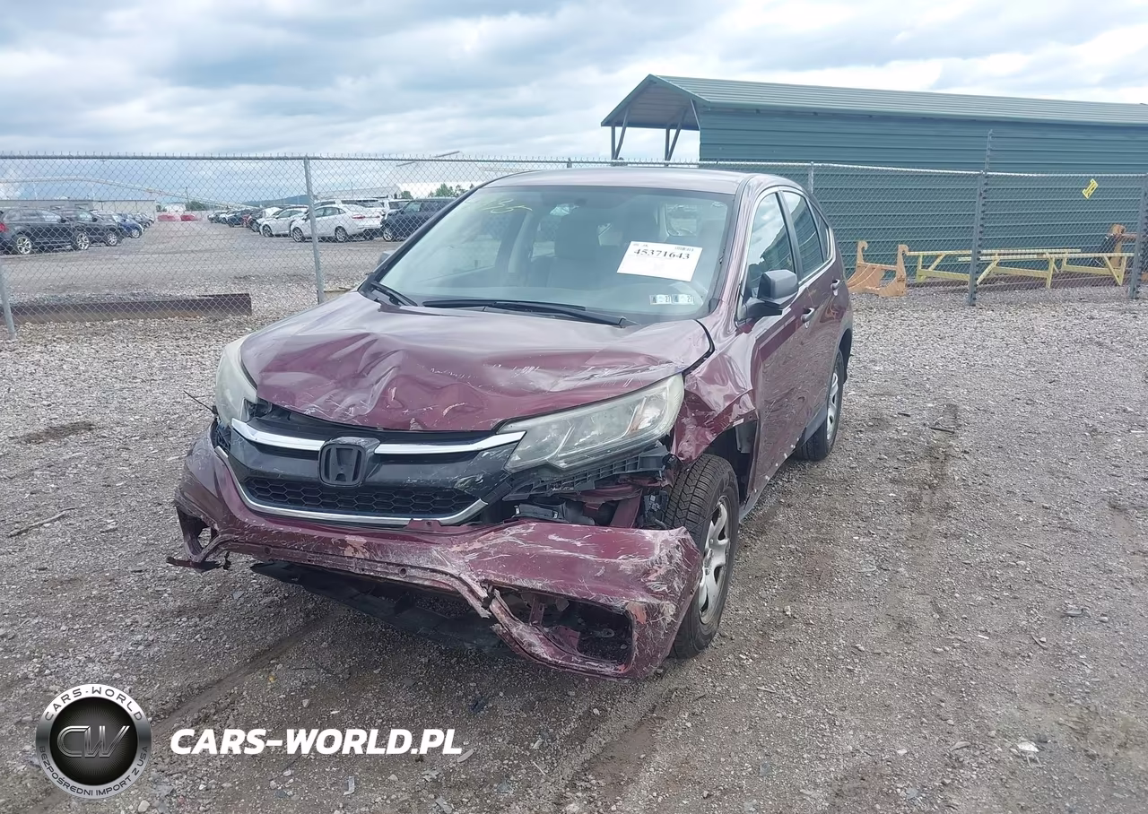 2015 Honda Cr-V Lx VIN:5J6RM4H34FL024935 - 2