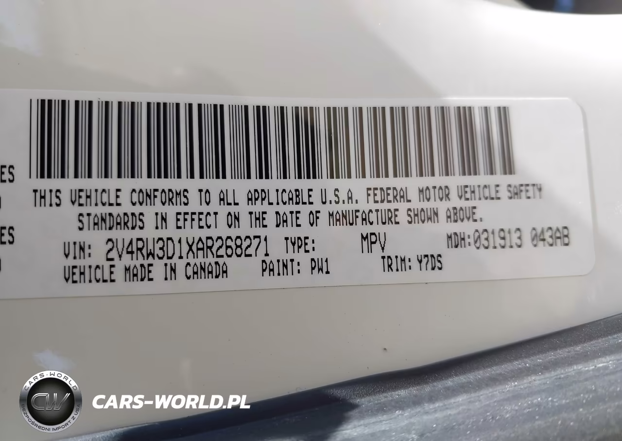 2010 Volkswagen Routan Se VIN:2V4RW3D1XAR268271 - 9