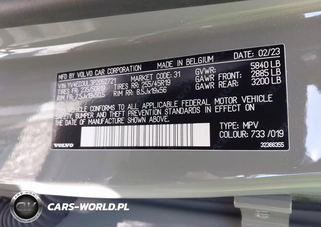 2023 Volvo Xc40 Recharge Pure Electric Twin Plus VIN:YV4ED3UL3P2052721 - 9