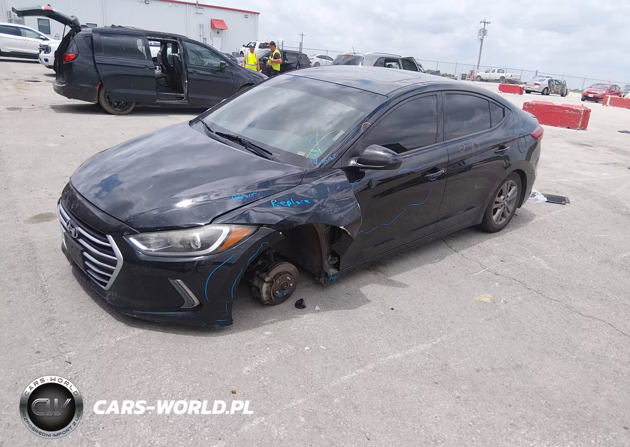 2018 Hyundai Elantra Value Edition VIN:5NPD84LF9JH217035 - 2