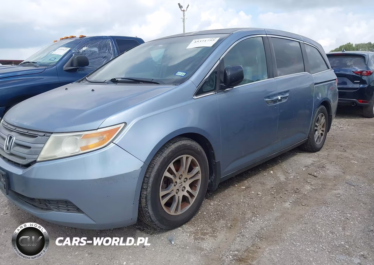 2012 Honda Odyssey Ex-L VIN:5FNRL5H66CB085839 - 2