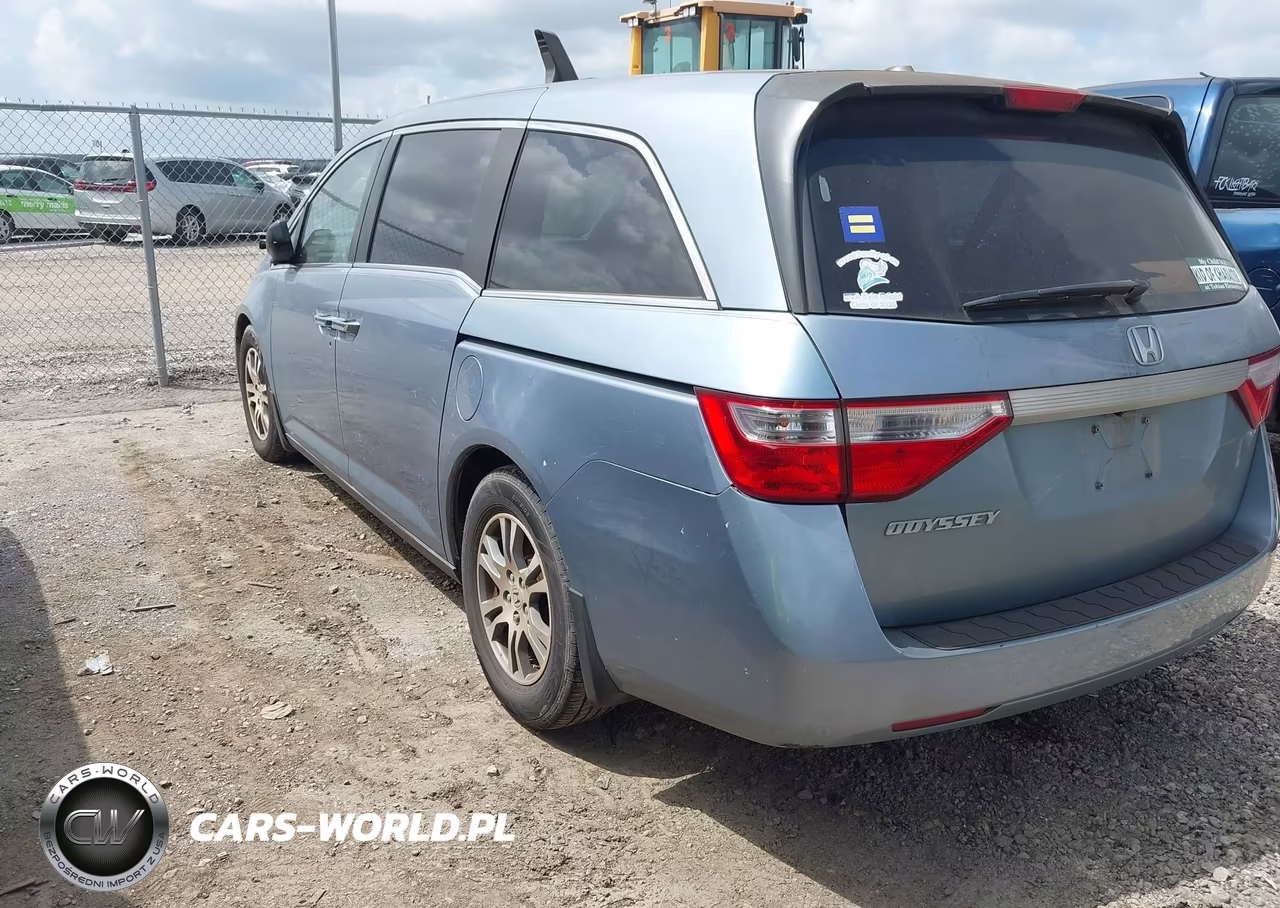 2012 Honda Odyssey Ex-L VIN:5FNRL5H66CB085839 - 3