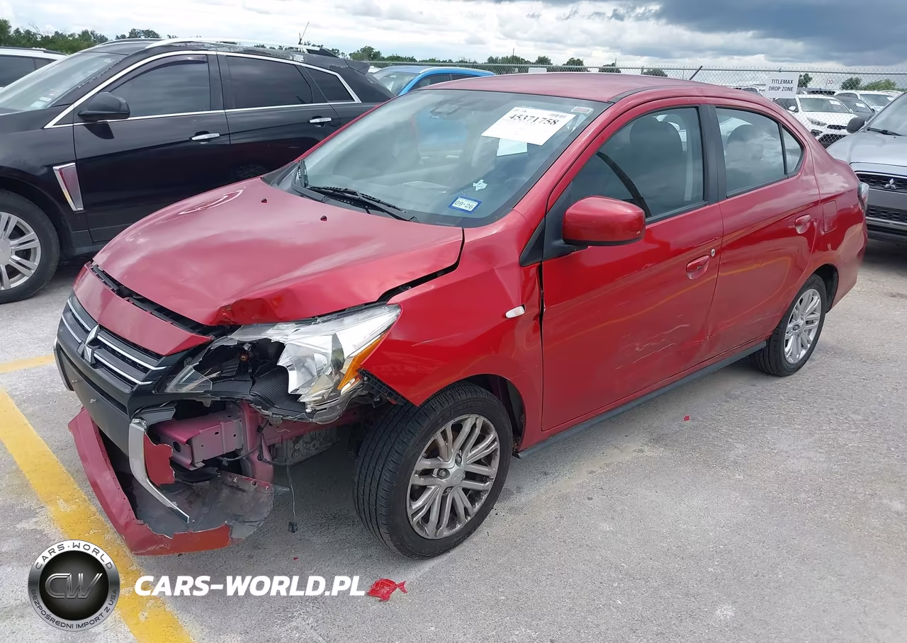 2022 Mitsubishi Mirage G4 Black Edition-Es-Le VIN:ML32FUFJ6NHF06915 - 2