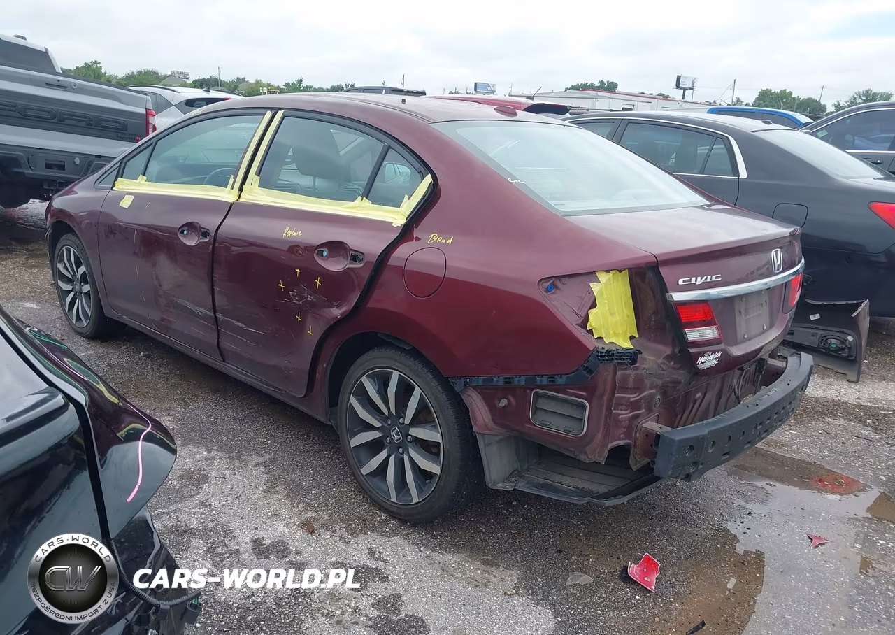 2015 Honda Civic Ex-L VIN:2HGFB2F95FH504734 - 3