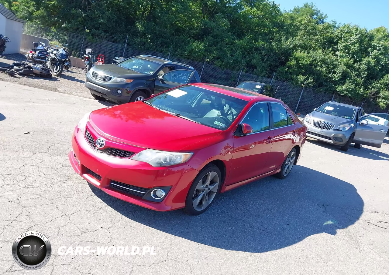 2012 Toyota Camry Se V6 VIN:4T1BK1FKXCU503464 - 2