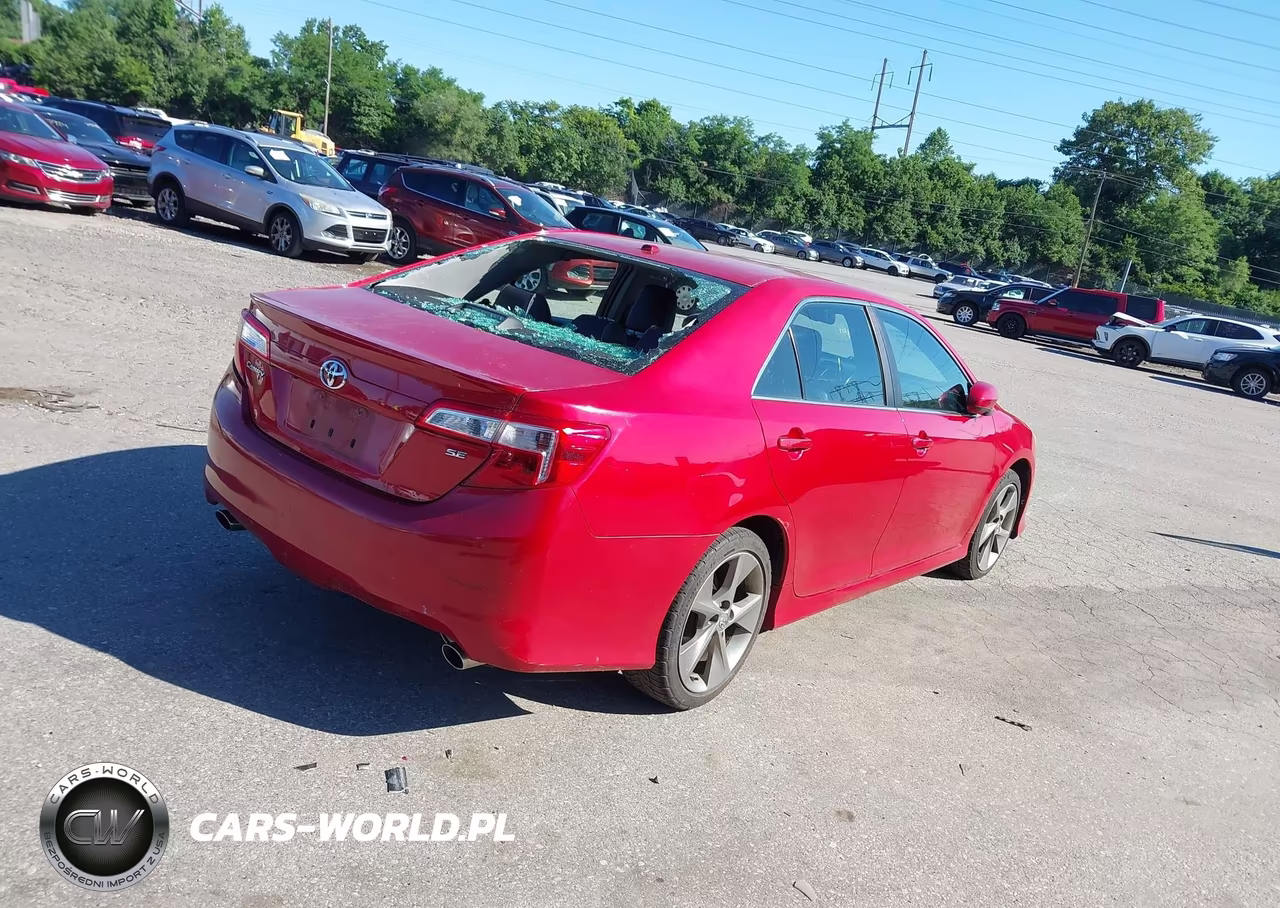 2012 Toyota Camry Se V6 VIN:4T1BK1FKXCU503464 - 4