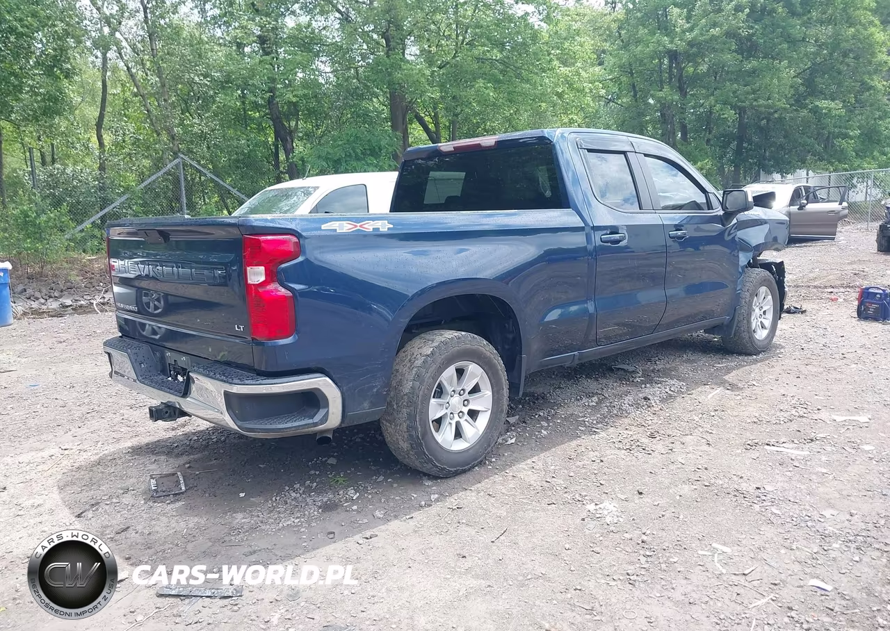 2020 Chevrolet Silverado 1500 4Wd Standard Bed Lt VIN:1GCRYDED1LZ286430 - 4
