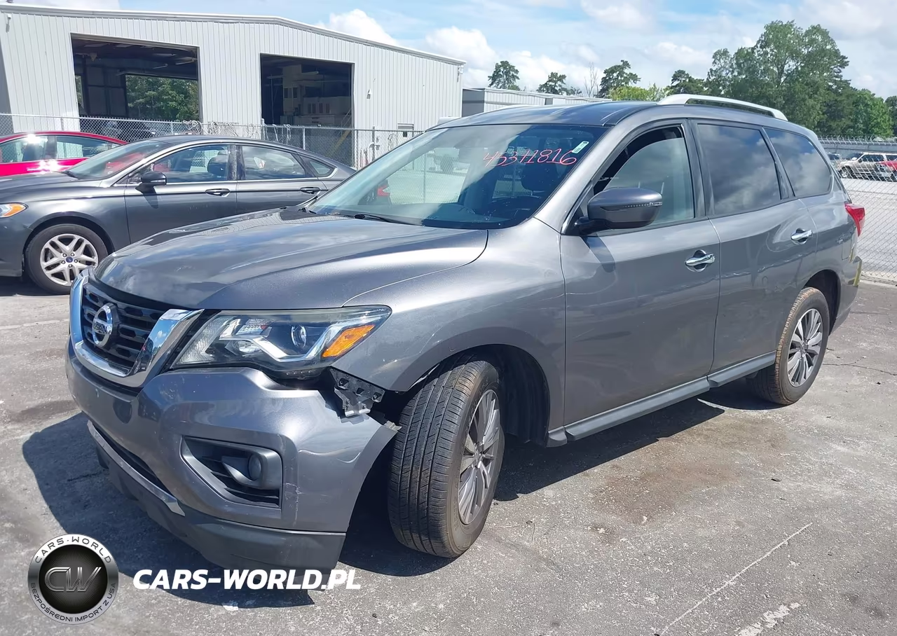 2019 Nissan Pathfinder Sv VIN:5N1DR2MN7KC619118 - 2