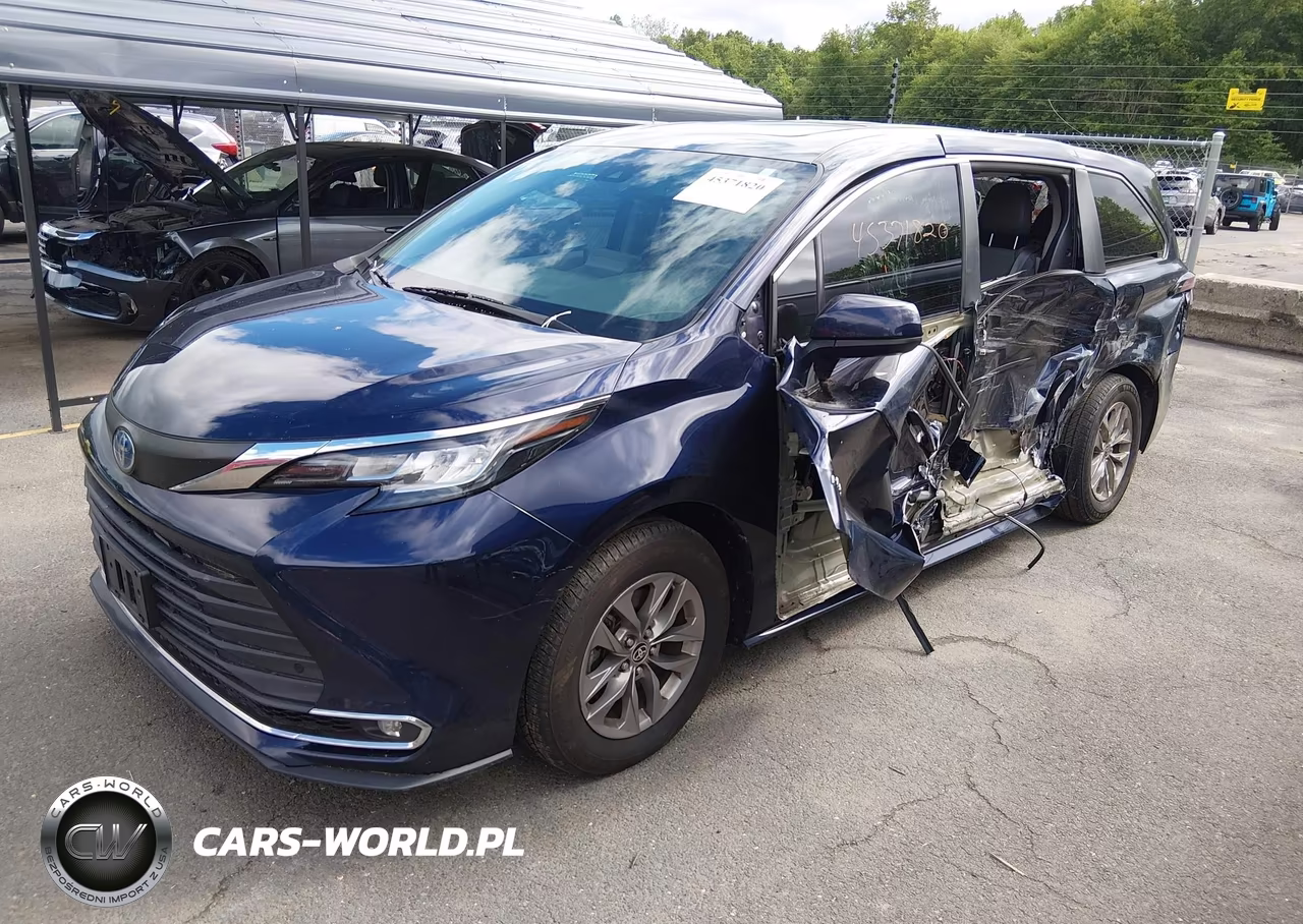 2021 Toyota Sienna Xle VIN:5TDYSKFC8MS001782 - 2