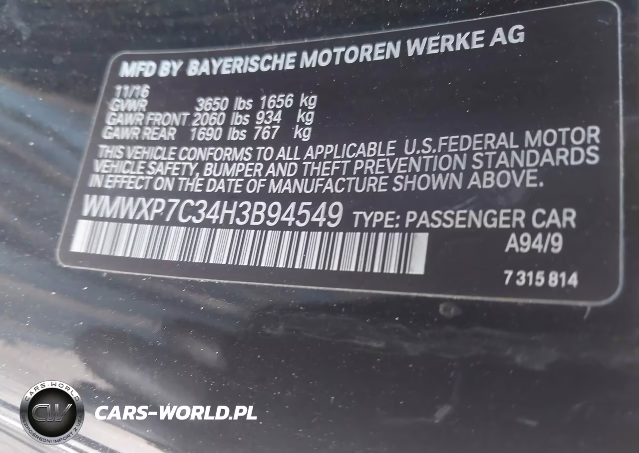 2017 Mini Hardtop Cooper S VIN:WMWXP7C34H3B94549 - 9