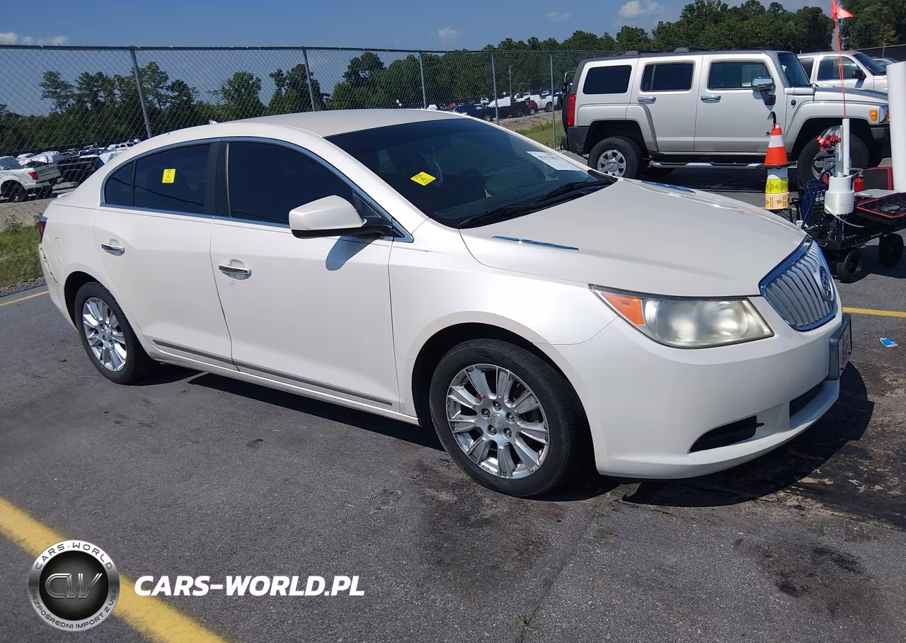 2012 Buick Lacrosse Convenience Group