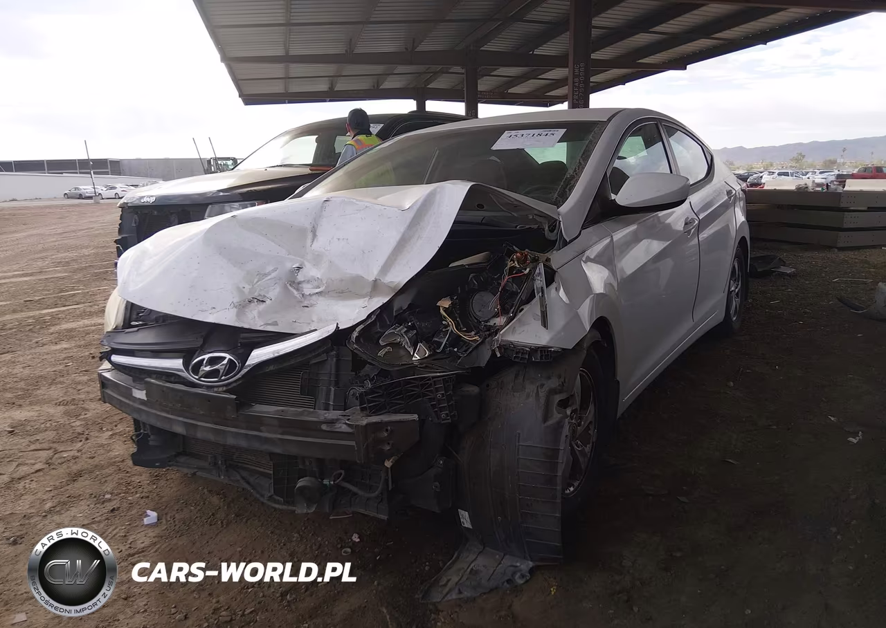 2015 Hyundai Elantra Se VIN:5NPDH4AE3FH596809 - 2